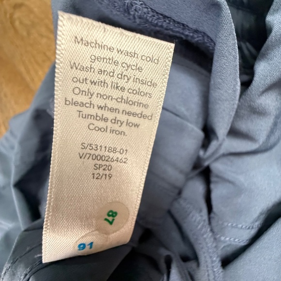 Athleta Women's Unbound Jumpsuit Sz S Blue/Black, Athletic, Jogger, Lightweight - Picture 16 of 16